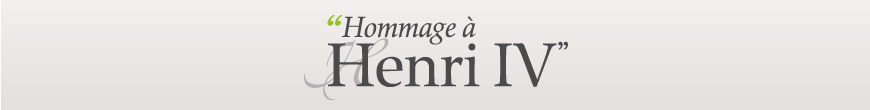 Logo exposition Henri IV